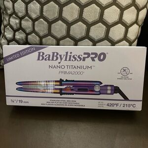 COPY - BABYLISSPRO® LIMITED EDITION IRIDESCENT NANO TITANIUM STAINLESS STEEL MI…